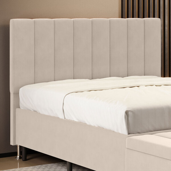 Cabeceira Nashira 195 / Z-003 Sued Bege