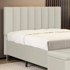 Cabeceira Nashira 195 Couro Aradecor