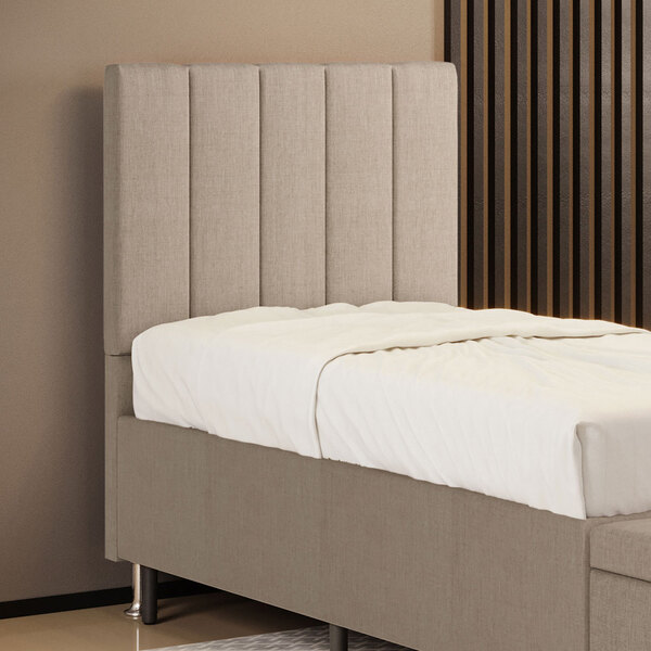 Cabeceira Nashira 90 / N-039 Linho Bege Aradecor