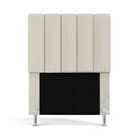 Cabeceira Nashira 90 Para Cama De Solteiro Couro Aradecor