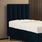 Cabeceira Nashira 90 Para Cama De Solteiro Veludo Aradecor