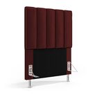 Cabeceira Nashira 90 Para Cama De Solteiro Veludo Aradecor