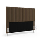 Cabeceira Nashira E Calçadeira Baú Navi 160 Para Cama Queen N