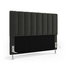 Cabeceira Nashira E Calçadeira Baú Navi 160 Para Cama Queen N