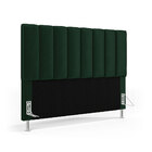 Cabeceira Nashira E Calçadeira Baú Navi 160 Para Cama Queen N