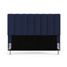 Cabeceira Nashira E Calçadeira Navi 160 Couro Aradecor