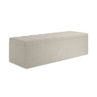 Cabeceira Nashira E Calçadeira Navi 195 Para Cama King N-036