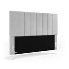 Cabeceira Nashira E Calçadeira Navi 195 Para Cama King N-040