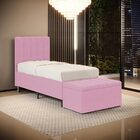 Cabeceira Nashira E Calçadeira Navi 90 Sued Aradecor