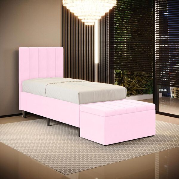 Cabeceira Nashira E Calçadeira Navi 90 Sued Aradecor