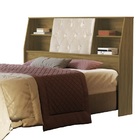 Cabeceira Núbia Casal 1.4 Com Capitonê Freijó/bege – Vj Móveis