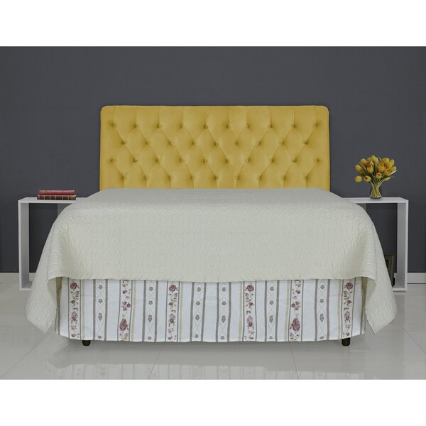 Cabeceira Padua De Cama Box Queen 158 Cm Amarelo