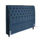 Cabeceira Padua De Cama Box Queen 158 Cm Azul Marinho