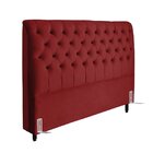 Cabeceira Padua De Cama Box Queen 158 Cm Vermelho
