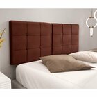 Cabeceira Painel Adesiva Genova 158cm Marrom