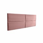 Cabeceira Painel Adesiva Turim 140 Rose