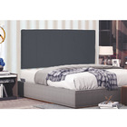 Cabeceira Painel Arizona Para Cama Box Casal 140 Cm Suede Cin