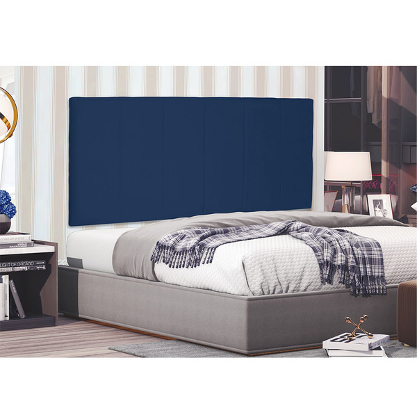 Cabeceira Painel Arizona Para Cama Box Solteiro 90 Cm Suede A