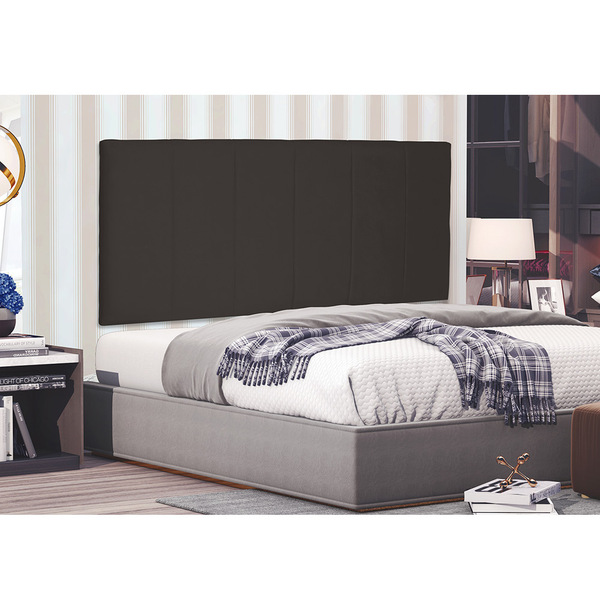 Cabeceira Painel Arizona Para Cama Box Solteiro 90 Cm Suede C