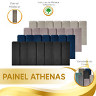 Cabeceira Painel Athenas Modulado Veludo Solteiro 90cm Specia