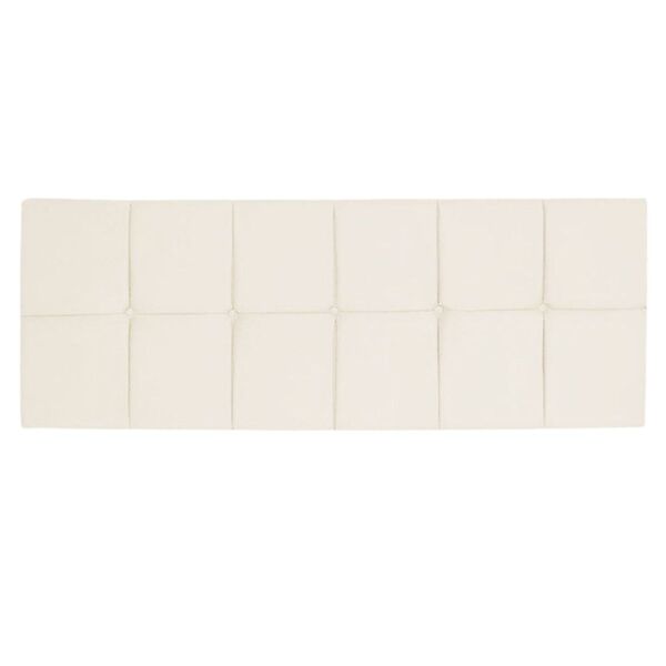 Cabeceira Painel Cama Box Casal 140 Cm Clara Suede Bege