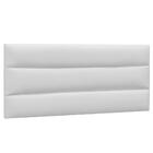 Cabeceira Painel Cama Box Casal 145cm Grécia Corano Branco