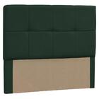 Cabeceira Painel Cama Box Casal King 195cm Corano Branco