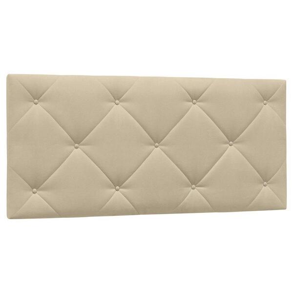 Cabeceira Painel Cama Box Casal King 195cm Suede Bege