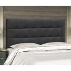 Cabeceira Painel Cama Box Casal Queen 160cm Suede Preto