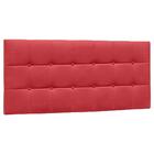 Cabeceira Painel Cama Box Casal Queen 160cm Suede Vermelho