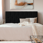 Cabeceira Painel Cama Box Queen 1,60 Capitonê Estofada Paris