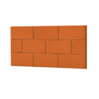 Cabeceira Painel Cama Box Queen 1,60m Ws Blocos Modular Paris