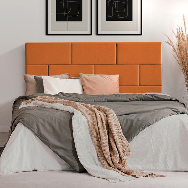 Cabeceira Painel Cama Box Queen 1,60m Ws Blocos Modular Paris