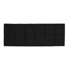 Cabeceira Painel Cama Box Queen 160 Cm Clara Suede Preto