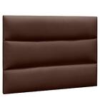 Cabeceira Painel Cama Box Solteiro 90cm Grécia Corano Marrom