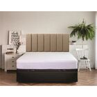 Cabeceira Painel Cama Casal 140 X 60 Cm Linho Bege