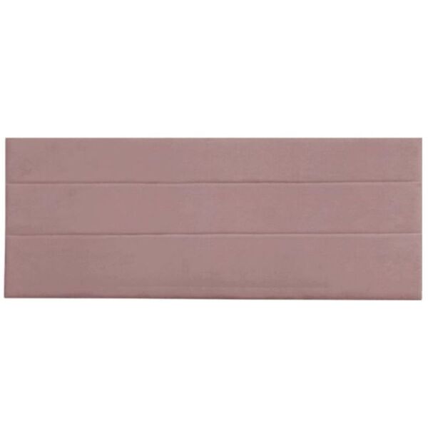 Cabeceira Painel Cama King 193 Cm Hellena Veludo Rosê