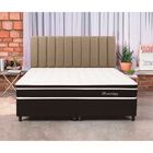 Cabeceira Painel Cama King 200 X 60 Cm Linho Bege