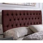 Cabeceira Painel Cama Queen 158 Cm Imperatriz Suede Bordô