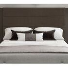 Cabeceira Painel Cama Solteiro 100 Cm Hellena Suede Marrom