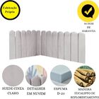 Cabeceira Painel Cama Solteiro Box Nuvem Suede Sandy 90 Cm Ci