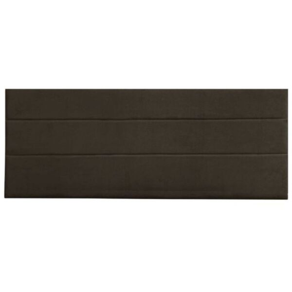 Cabeceira Painel Cama Viúva 120 Cm Hellena Suede Marrom