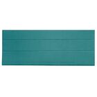 Cabeceira Painel Cama Viúva 120cm Hellena Suede Azul Tiffany