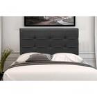 Cabeceira Painel Camila Solteiro Suede Preta 0,90x122cm