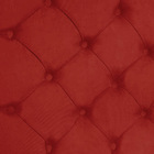 Cabeceira Painel Capitonê Casal 1 40m Jade Suede Vermelho - P