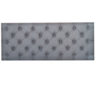 Cabeceira Painel Capitonê Linho Cinza Casal 140 X 60 Rbl