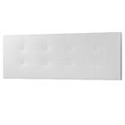 Cabeceira Painel Casal 1,40m Berlim Material Sintético Branco