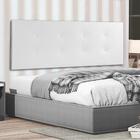 Cabeceira Painel Casal 1,40m Berlim Material Sintético Branco