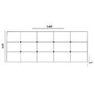 Cabeceira Painel Casal 1,40m Roma Material Sintético Branco D