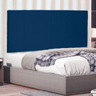 Cabeceira Painel Casal 1 40m Ravenna Suede - Pallazio - Azul